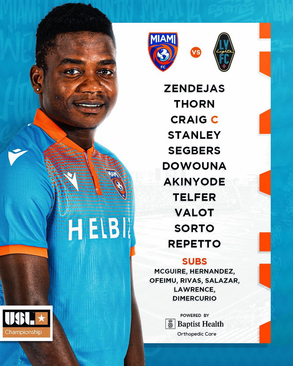 DadeBrigade's tweet image. Our starting XI for tonight’s game against Las Vegas lights fc! 

#IAMMIAMI #dadebrigade #futbol305 #futbol #weloveya #305tilidie #Wearemiamifc #fanaticos #onevoiceoneteam #supportlocalteam #soccerteam #VamosMiami #MiamiFCFaithful #Our305 #SomosMiami #localsoccer #futball