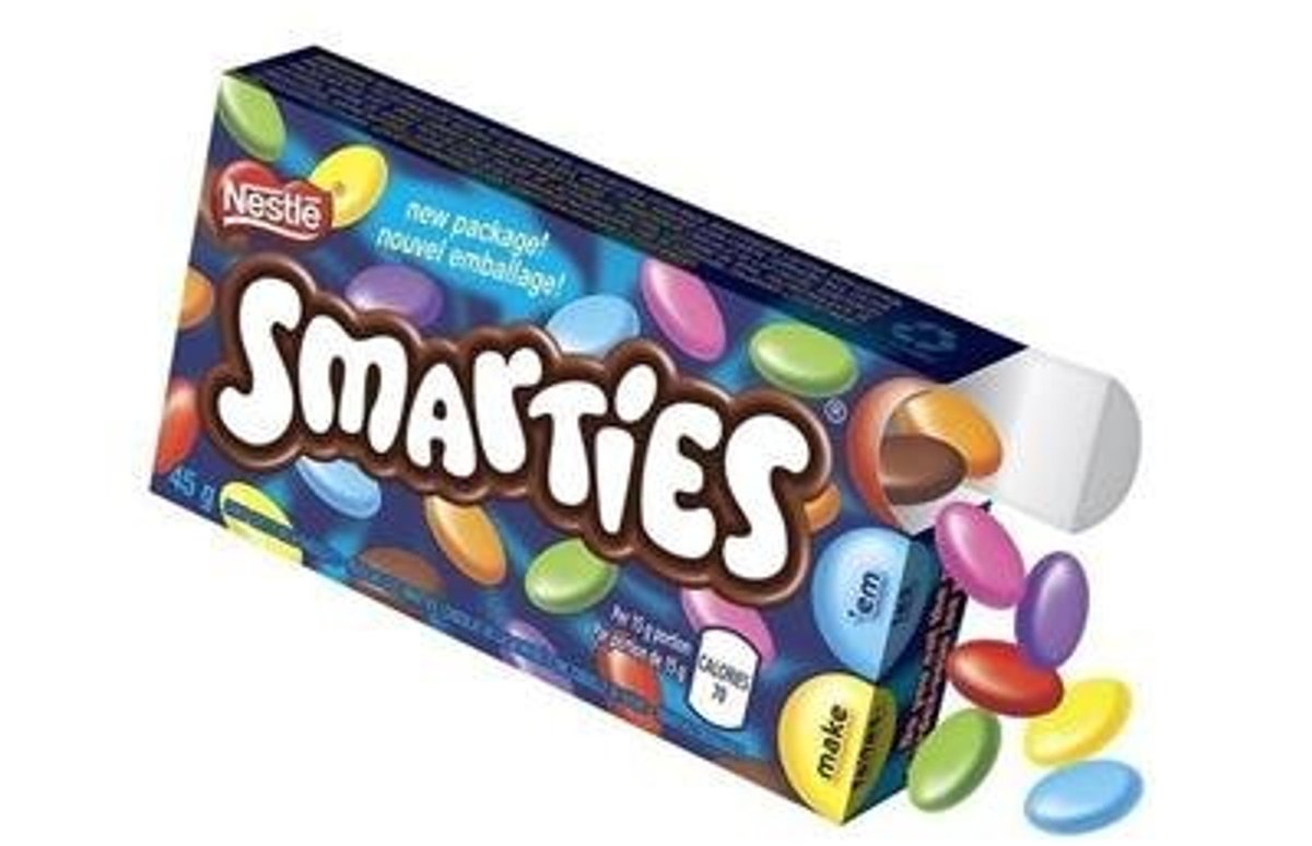 odiesislandlife's tweet image. Ok so in Canada these are called ROCKETS! Smarties are candy coated chocolates in a box .. what is the American version of Canadian smarties called?? ? 😳🤯 #candyquestions #smarties