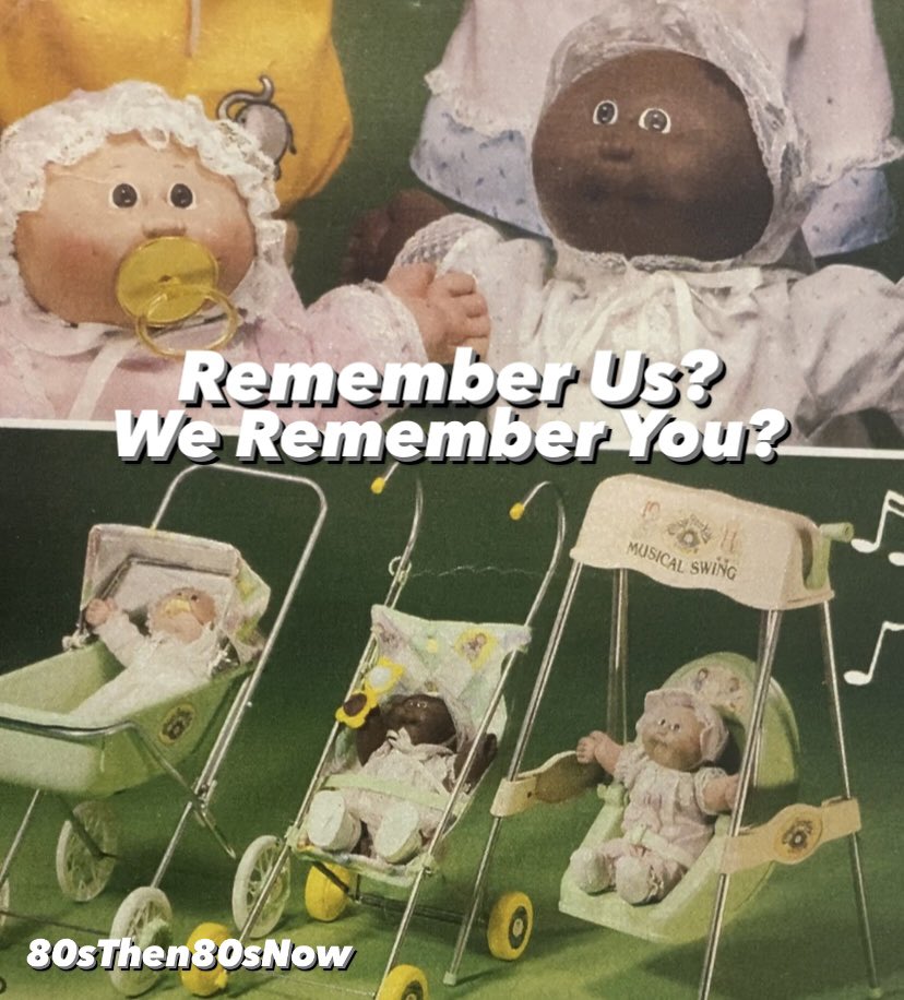 40 Years Ago These Dolls and Their Accessories Were EVERYWHERE!  

#CabbagePatchKids #80sKid #80sBaby #Nostalgia #Yesterday #reminiscing