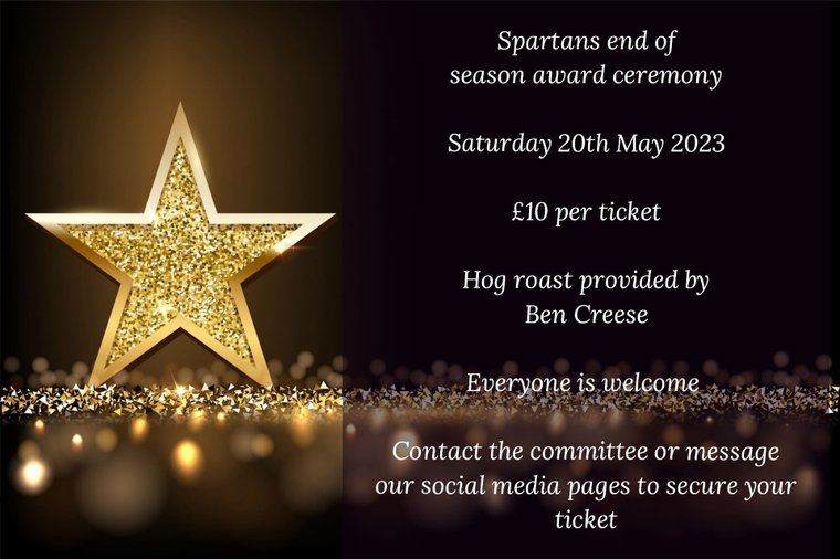 End of season awards ceremony #Pitchero
pitchero.com/clubs/spartans…