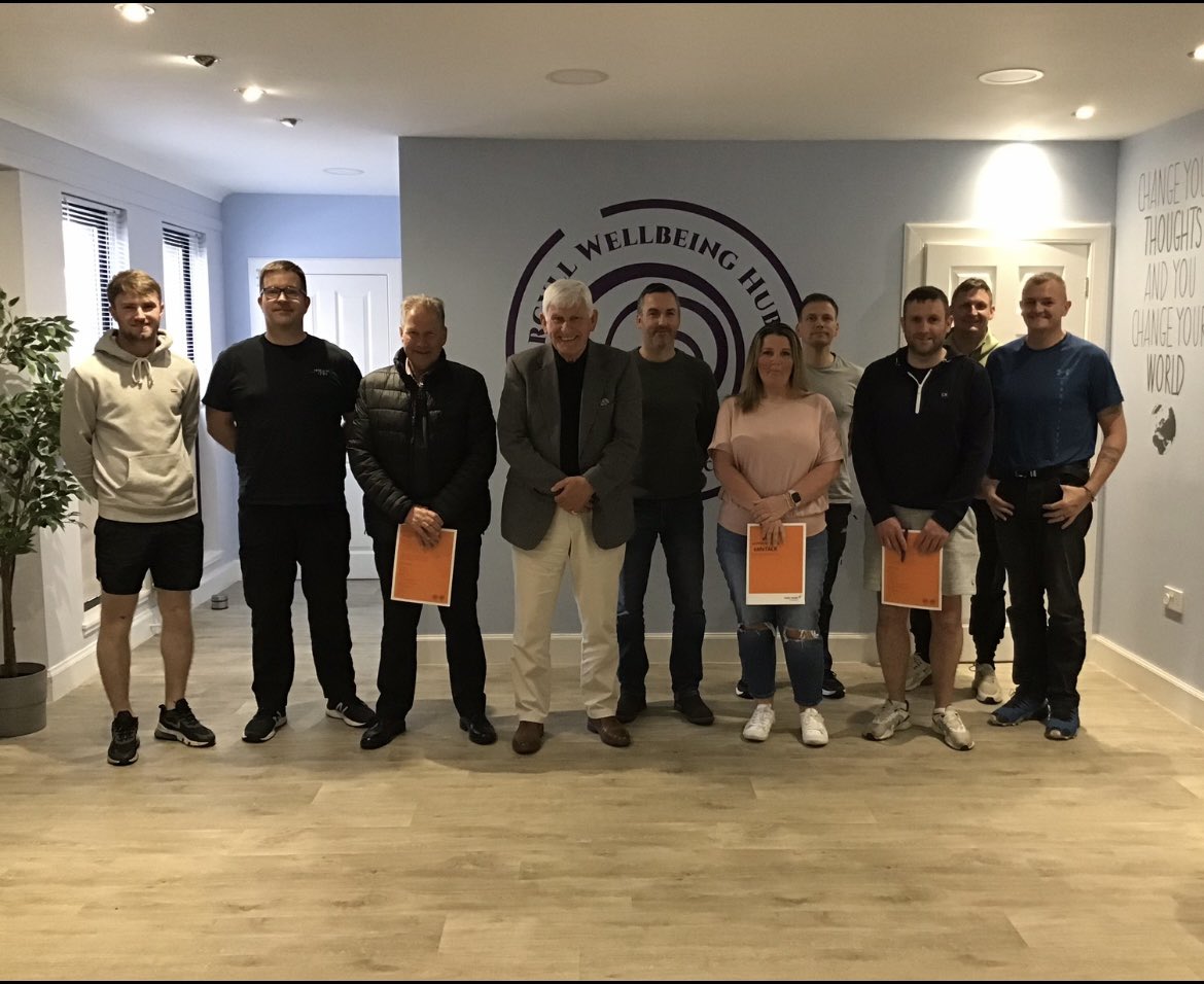 Argyll Wellbeing Hub would like to congratulate Oban Camanachd club and our volunteers for completing the accredited safeTALK suicide alert tracing course today.

It is amazing that Oban Camanachd have taken this training to help their players and coaching team.