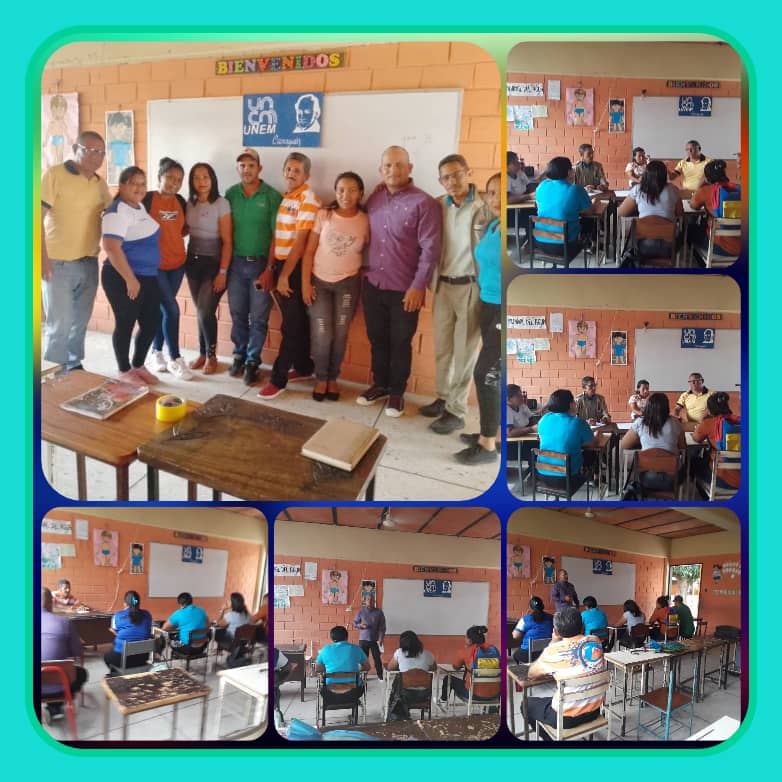 SomosUnem's tweet photo. #FormandoEducadores📢||La #UTGUGuárico hizo este #22Abr el lanzamiento del Movimiento Pedagógico Nacional Robinsoniano, desde los municipios Julián Mellado, Sebastián Francisco de Miranda, Esteros de Camaguan y José Tadeo Monagas
#ALBAUniónDeportiva
@NicolasMaduro 
@_LaAvanzadora https://t.co/7gbtghXvn5