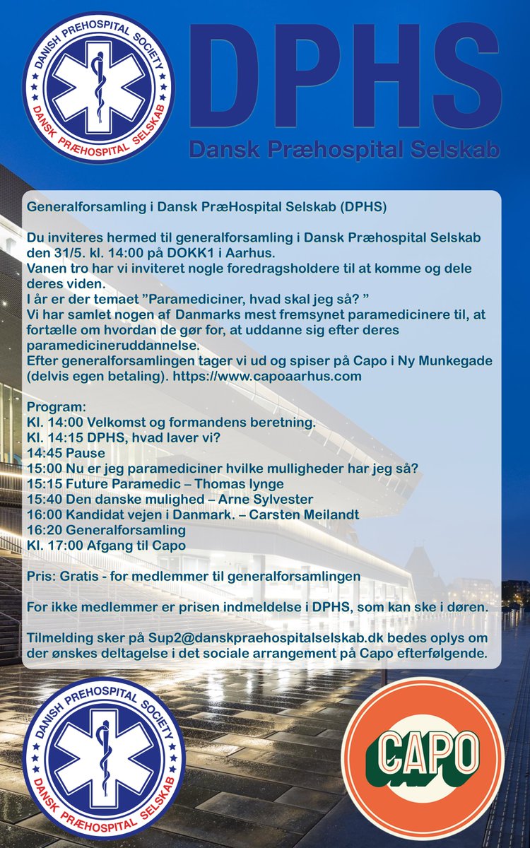 Dansk Præhospital Selskab tweet media