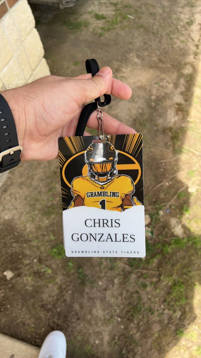 Bigchristo77's tweet photo. I had a great time during my OV to Grambling State this weekend! Thank you for the amazing hospitality by the entire coaching staff and the amazing G Family!
@SDmesafootball @GSUFootball01 @CoachChevSD @CoachRobertVal @_JpPierce @huejack10 https://t.co/1ajNHl4FXp