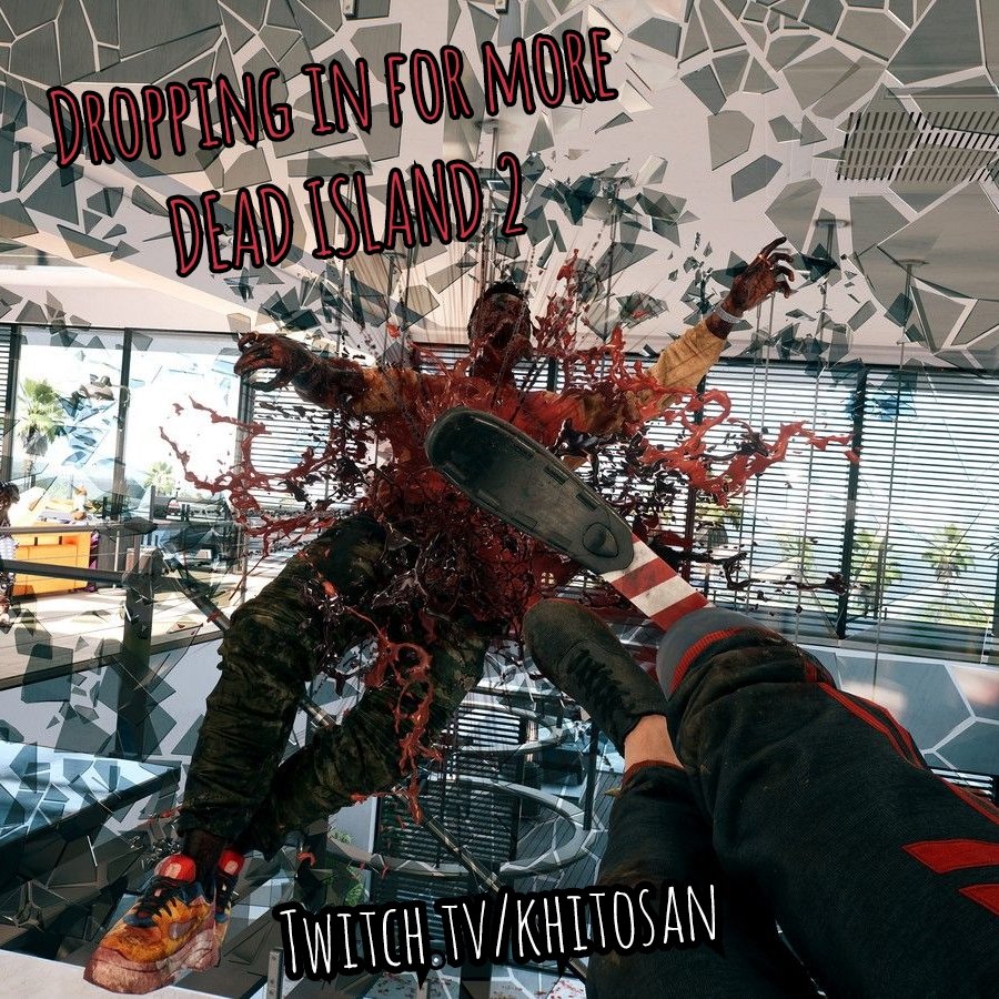 khitosan's tweet photo. 🔴 Live now🔴

(18+) Drop Kicking my way through the hoard #AD !ad  !music follow my pages and follow the links 

See you Scrubs there!! 

#scottish #AD #content #sponsoredstream #lurkit #scruffed #hype #deadisland2 #zombies https://t.co/graaHDlprl