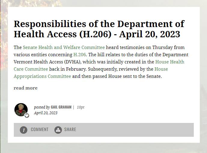 CampaignForVT's tweet image. A bill under review in the Senate would allow the VT Department of Health Access to continue pursuing alternative payment methods with @bistatepca 

campaignforvermont.org/h206_4_20_2023

#vtpoli #vtleg #vthealth