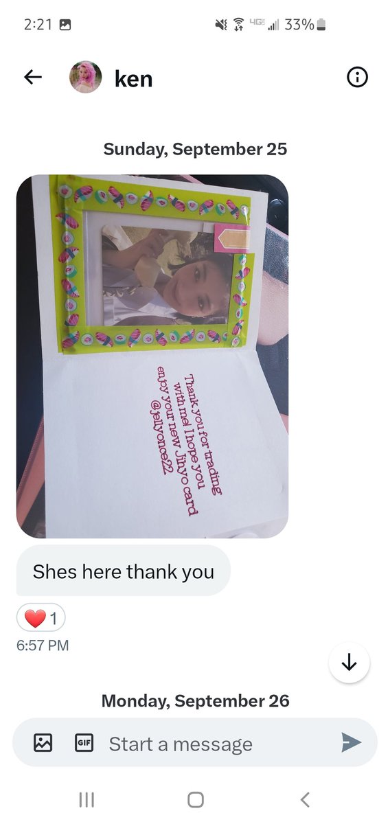 jellyonce22's tweet photo. Trade Proofs. I send photocards in a top loader and sleeve now.  You don't have to do the same! https://t.co/0CczK6Vm31