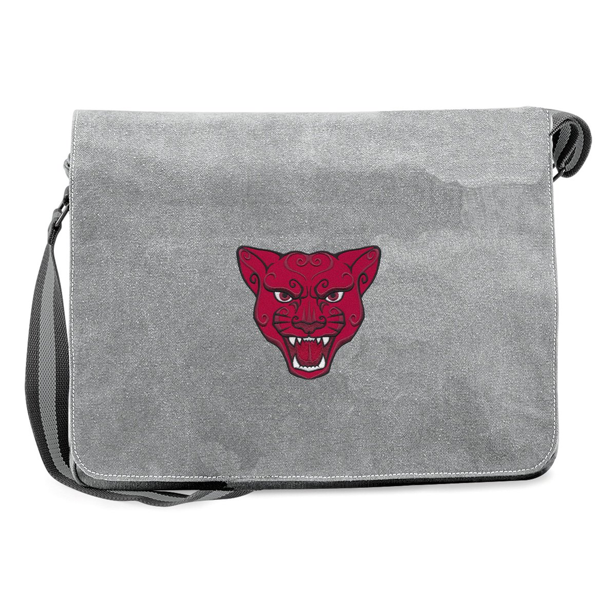 Rekindledluv's tweet image. 🐕 Big deals! Vintage Canvas Messenger Bag with embroidered 'Lucky 7 Jaguar' design - available in 5 colours only at £45.00 on etsy.com/listing/972197… Hurry. #FrenchBag #BeeBag