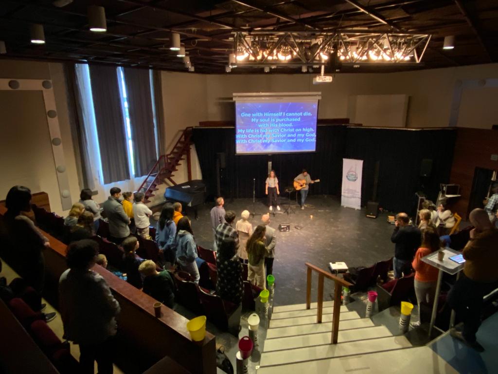 A brilliant Sunday with <a href="/TerryVirgo/">Terry Virgo</a> with us at all 3 services <a href="/churchamsterdam/">Liberty Church</a>