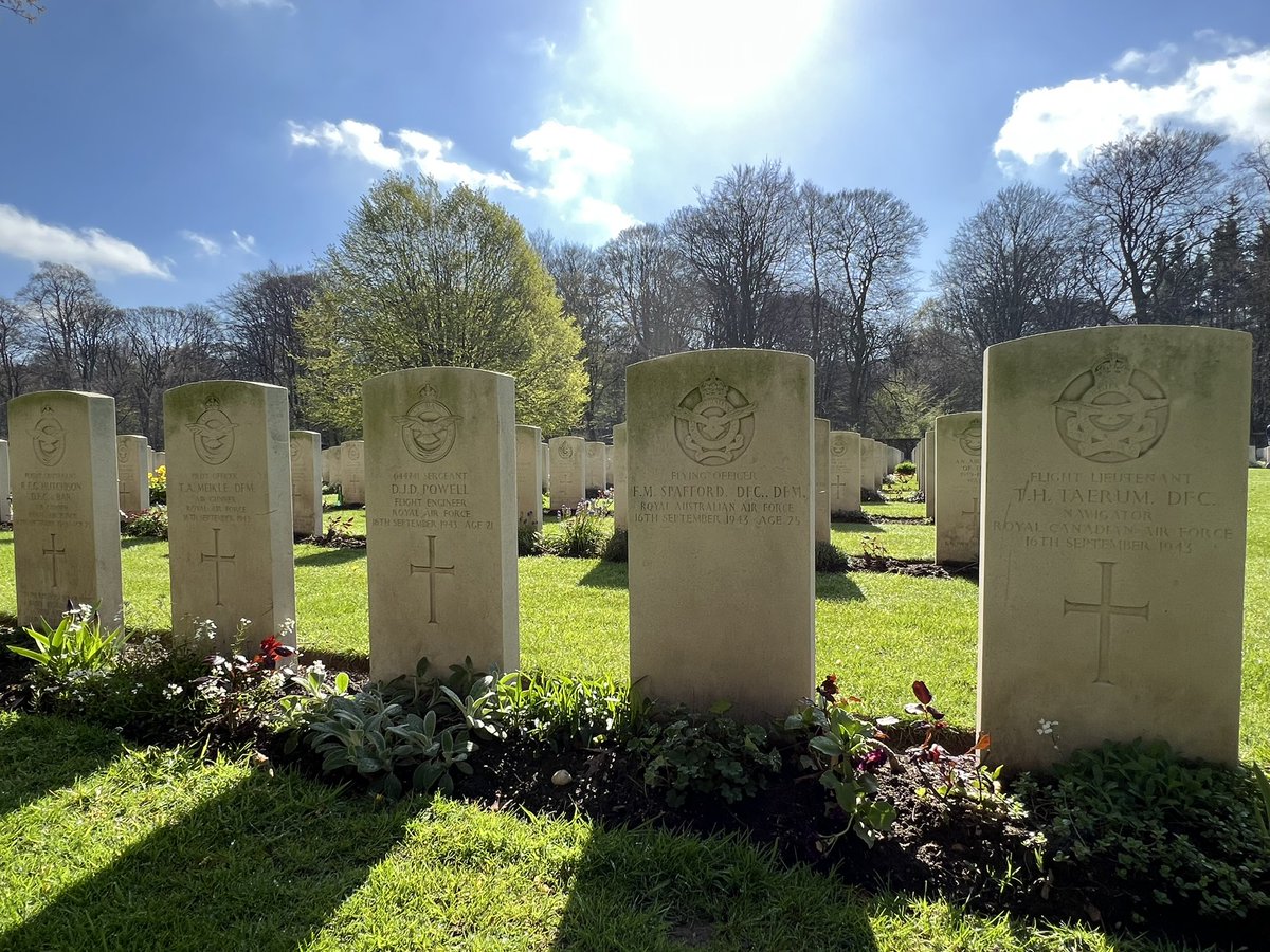 A fantastic first day on our <a href="/LegerBattleTour/">Leger Battlefield Tours</a> Air War Europe tour. Our first stop was Reichswald Cemetery where members of 617 are buried. We then moved onto the Mohne and Edersee damns. It was good to see the water level back up to where it should be after the recent low levels