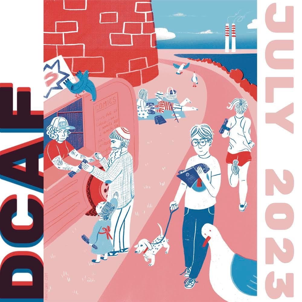 We're so excited to share our poster and dates for our next event!
The 8th &amp; 9th of July, mark your calendars!
<a href="/hellomarylore/">Marylore Seecharan</a> created the beautiful risograph poster and we can't wait to cover Dublin in them!