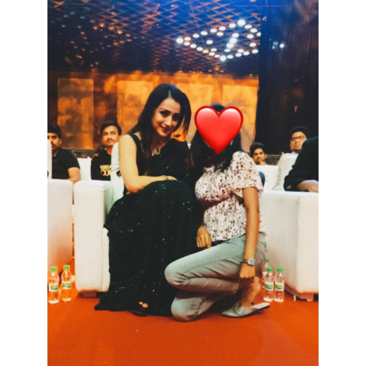 Vani_Trishian's tweet photo. Finally, it's a dream came true moment. I haven't spoken much with her bcs I felt overwhelmed. She is so humble n down-to-earth❤️ she remembered my name, hugged me when I asked &amp; thanked me for my love on her😭❤️ I will cherish this moment till my last breath @trishtrashers🥺❤️ https://t.co/udllYCi2uW