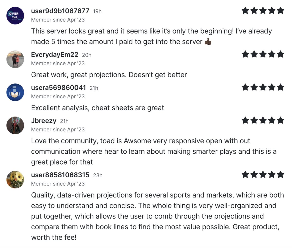 The results speak for themselves... 💸

Join us on whop.com/toadsports