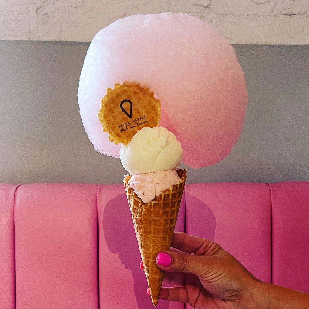 Heads up … We are hiring 
Weekday cafe assistants 
Serving our awesome ice cream 
Weds to Friday 
Experience preferred but if not full training will be given 
If you fancy joining the ice cream dream team we’d love to chat with you ! 
Email Bec - hello@sevensistersfarm.co.uk