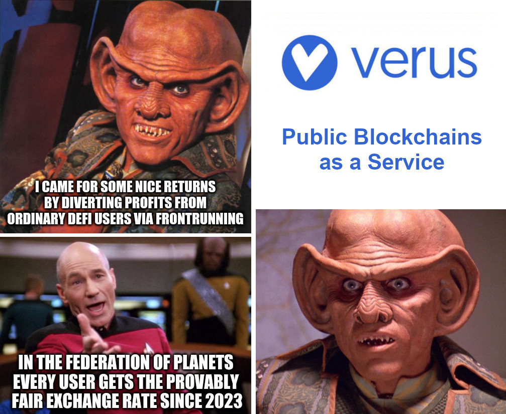 joefromthehills's tweet image. Good that users have been treated like that for the longest time.

#MEV is solved. Join the #Verus revolution.