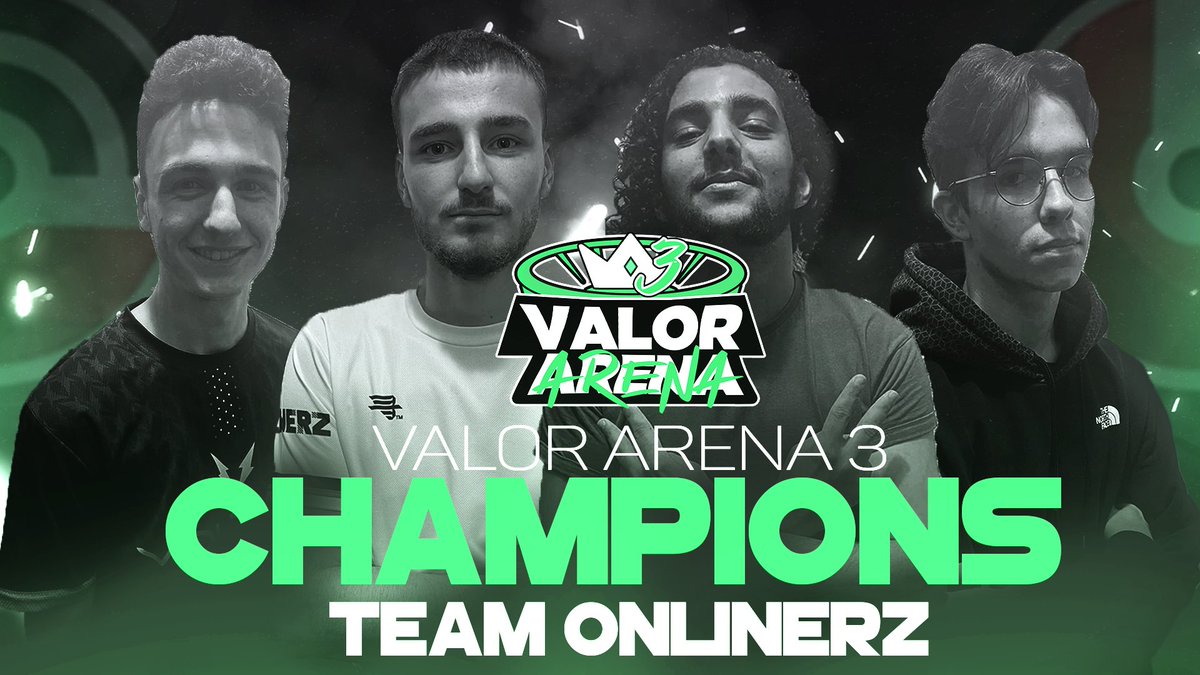 NOUS AVONS LES CHAMPIONS ! 

Les <a href="/_Onlinerz/">Onlinerz</a> s’imposent 3-1 dans cette grande finale ✨

🔸<a href="/JuniiorCOD/">Junior</a> 
🔸<a href="/AdaptMVP/">Adapt</a> 
🔸@BusteR_EO4
🔸<a href="/ZCharly5/">Charly</a>