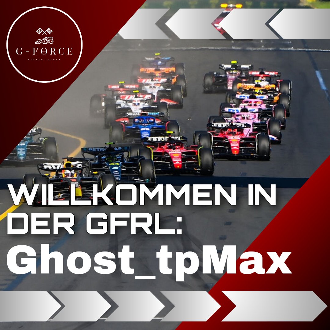 GFRL_F1_Liga's tweet photo. Neues Format für neue Fahrer bei uns!
Willkommen Ghost_tpMax in unserer Liga!

#willkommen #gfrl #ligarennen https://t.co/q11O1DwOE9