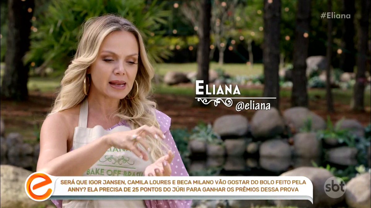 diariodenovelas's tweet photo. Quem se lembra do bolinho da Eliana quando ela participou do Bake Off SBT ?
#BakeOffSBT
#BakeOff #Eliana
#ProgramaEliana https://t.co/wfg9P2FJDP