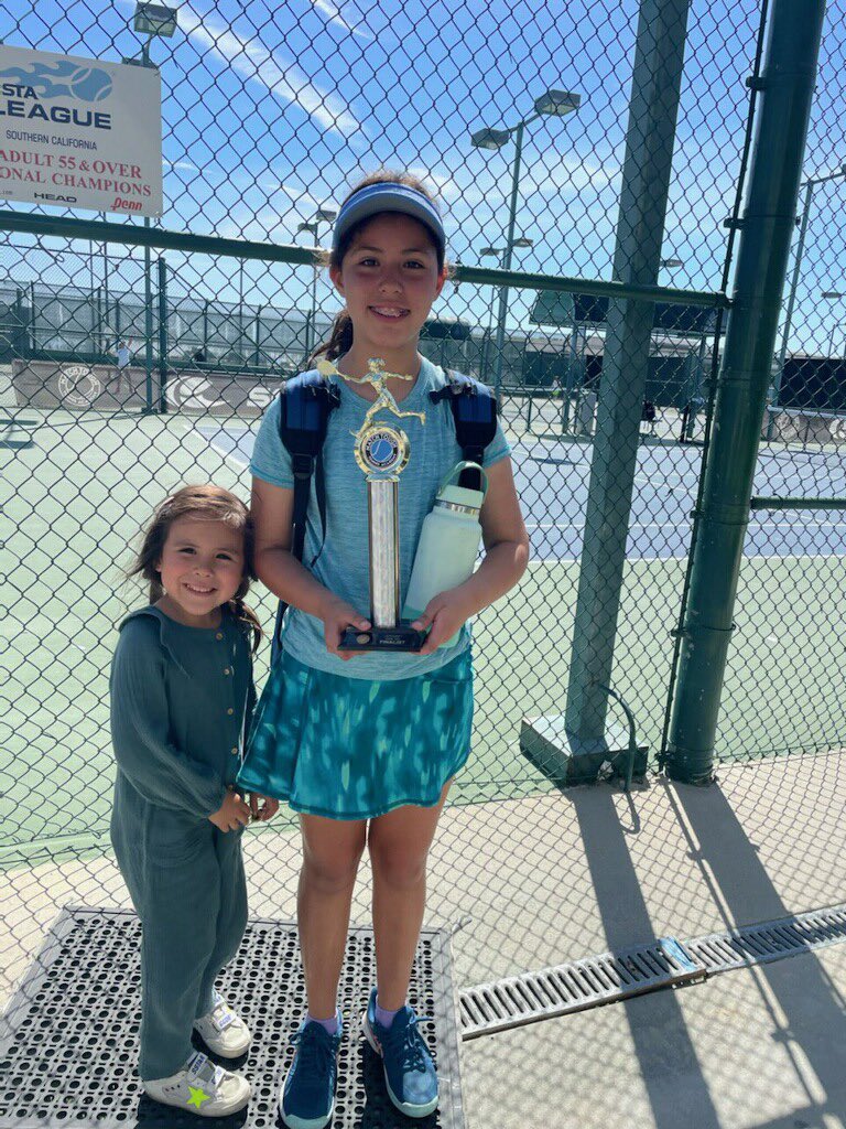 First1Break's tweet photo. What a season our Breakers are having🏆🎉 Kamden took home the W against Harlem in the Boys 12 &amp; Under Final, Aneska took 1st place in the Girls 12 &amp; Under and Nicola earned 3rd place in Orange Ball taking on the 9yr olds! 

GO BREAKERS!!! 
🎾🎾🎾🎾🎾

#FirstBreakAcademy https://t.co/w5F9DKLvHh
