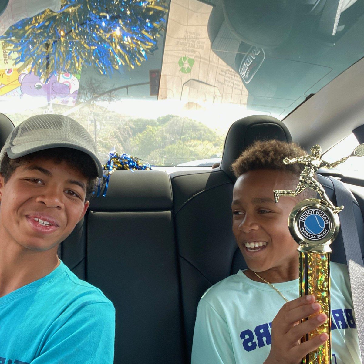 First1Break's tweet photo. What a season our Breakers are having🏆🎉 Kamden took home the W against Harlem in the Boys 12 &amp; Under Final, Aneska took 1st place in the Girls 12 &amp; Under and Nicola earned 3rd place in Orange Ball taking on the 9yr olds! 

GO BREAKERS!!! 
🎾🎾🎾🎾🎾

#FirstBreakAcademy https://t.co/w5F9DKLvHh