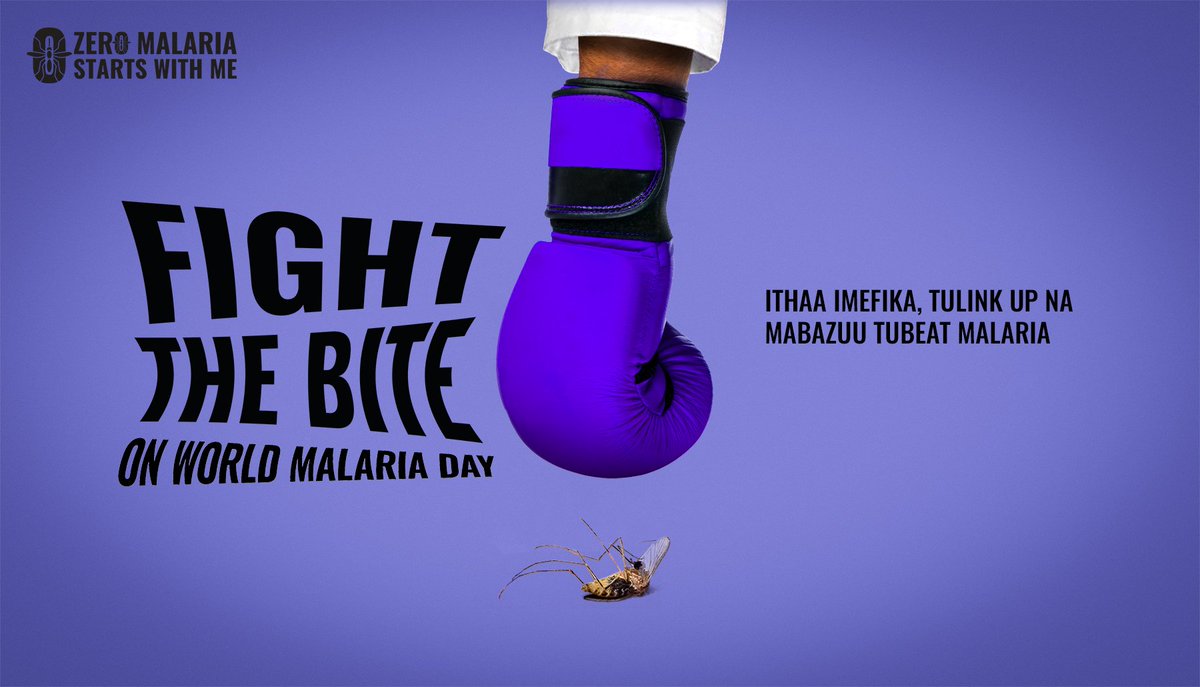 Wakati ni Sasa to fight the Bite for a Zero Malaria ecosystem.
#ZeroMalariaYouthKE #ZeroMalaria #WMD2023 #Fightforwhatcounts #TimeToDeliverZeroMalaria #ZeroMalariaStartsWithMe 
#FightTheBite
@MalariaYouthKE