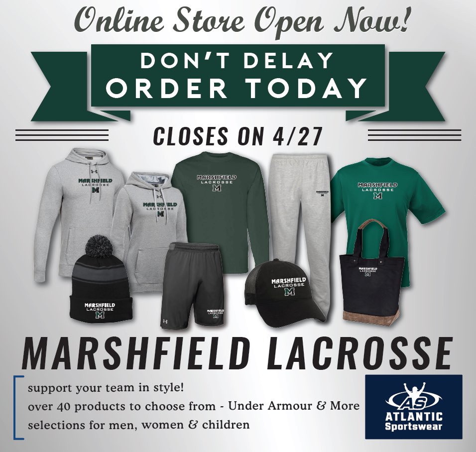 Support Marshfield High School Lacrosse and get some great new gear !!!! pws.atlanticsportswear.com/product-cat/ma…