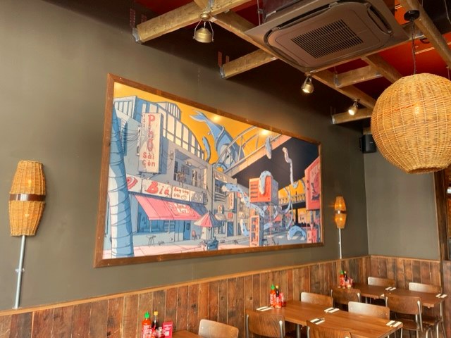 Detail of a large image I designed for @phorestaurant for their #boroughmarket site.

#vietnamese #vietnamesfood #london #londonart #londonlife #comicart #art #illustration #drawing #street #streetfood #pho #comics #restaurant #artwork #food #tasty #spicy #eat #graphicart