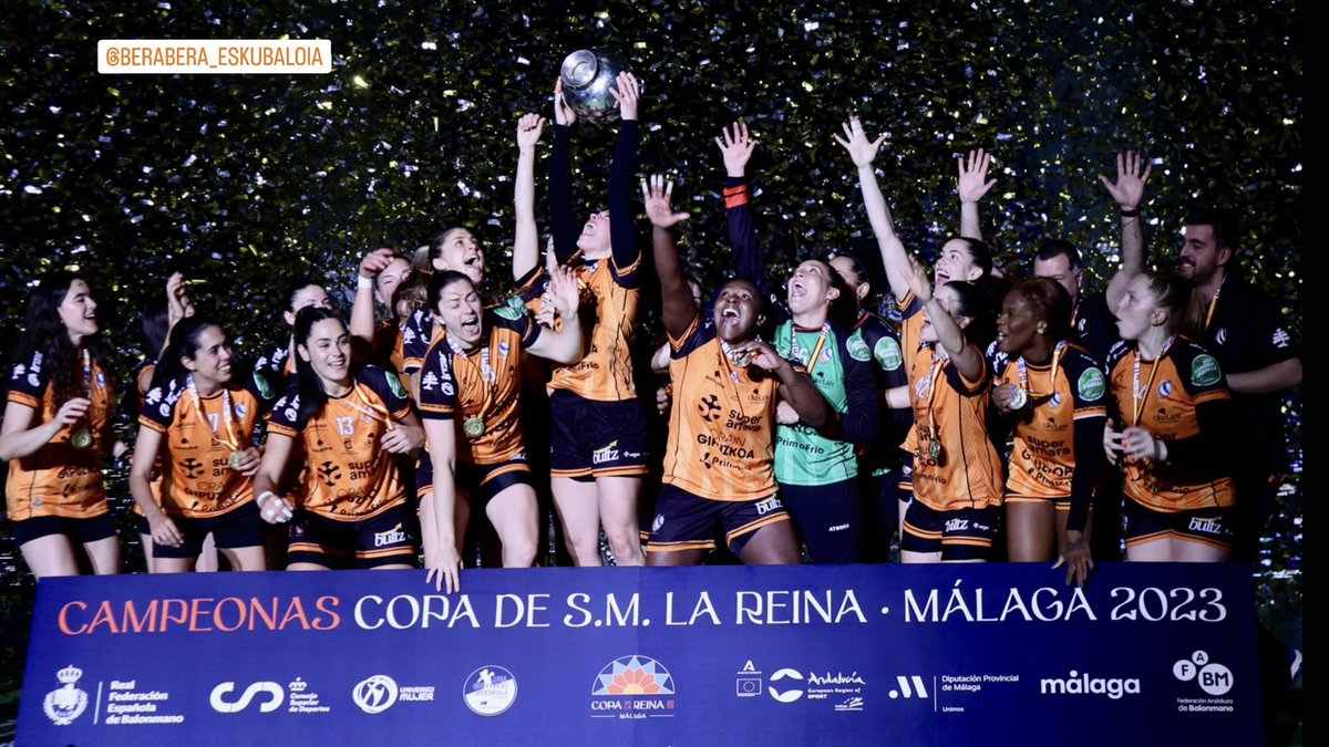 javi colmenero (@javicolmenero) on Twitter photo TXAPELDUNAK!! Increíble fin de semana con <a href="/BalonmaBeraBera/">super amara Bera Bera</a> en Malaga. Campeonas de COPA! TXAPELDUNAK!! Increíble fin de semana con <a href="/BalonmaBeraBera/">super amara Bera Bera</a> en Malaga. Campeonas de COPA!