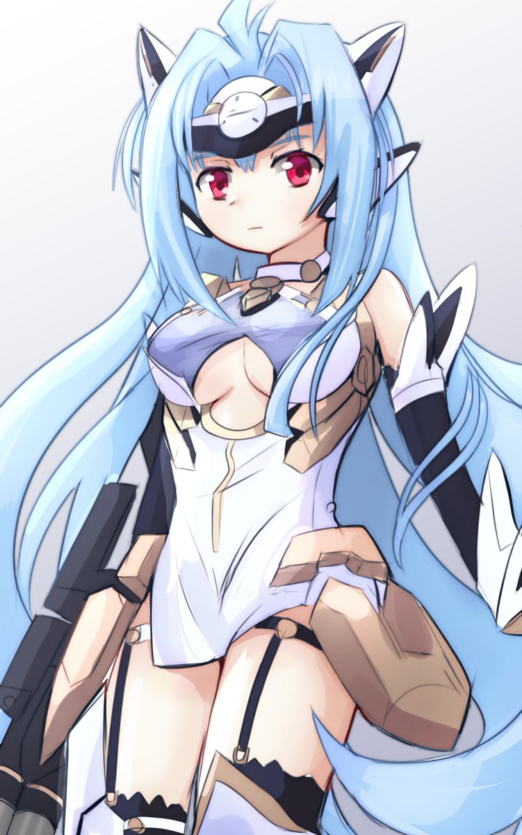 kos-mos (xenosaga and 1 more) drawn by asagi1111