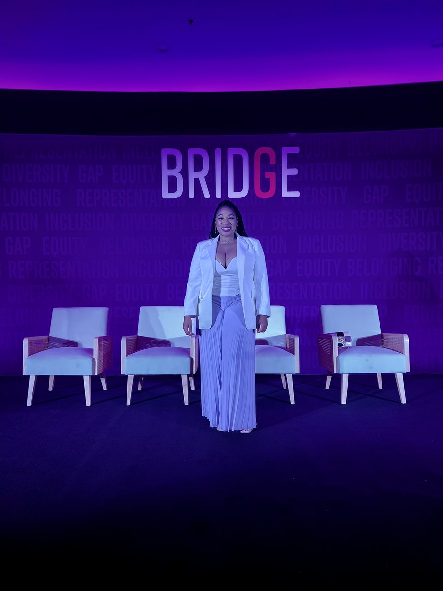 iamaniesia's tweet photo. Putting on my #eventproducer hat for @wearebridge_ conference starting today! #DiversityandInclusion at its finest. #WeAreBridge https://t.co/Vto2zzWhS5