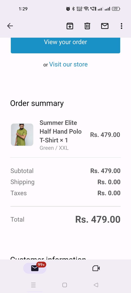 @itisprashanth i really believed in the quality and thought of giving it a try.
Hence ordered 2XL
But I have been sent an XL tshirt.
Now pls tell me how to return this.

#Roarsouth