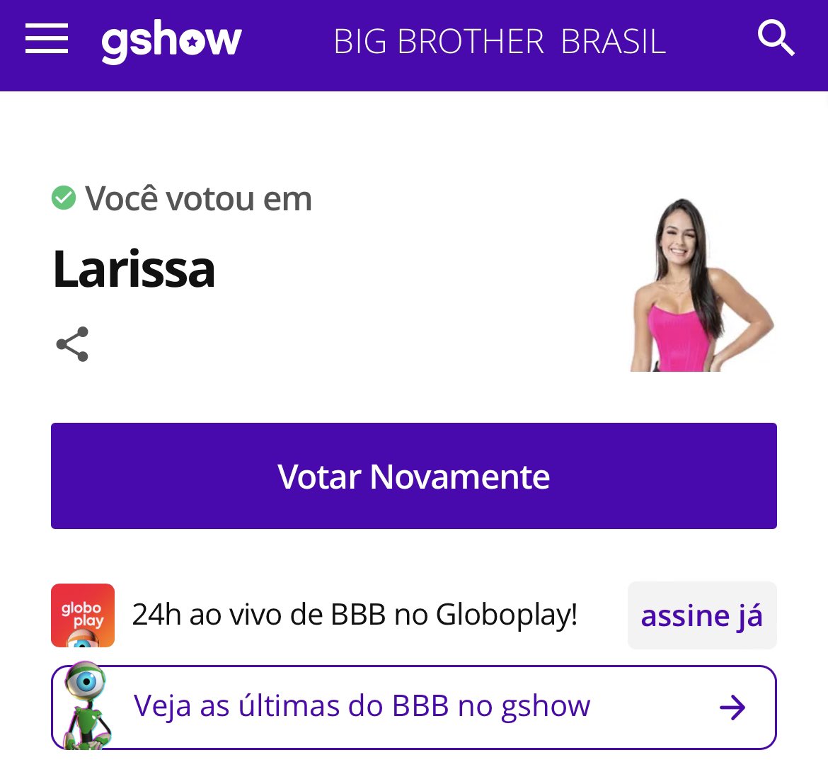 raianeverissimo's tweet photo. @AlineWirley @draameirelles Tô votando na #ForaLarissa que não aguento mais a Truce interrompendo Amanda e não deixando ninguém falar! Quero passar os últimos 2 dias votando podendo ouvi-la sem a insuportável da Larissa querendo se gabar #ForaTruce https://t.co/PtJg0YrCMF