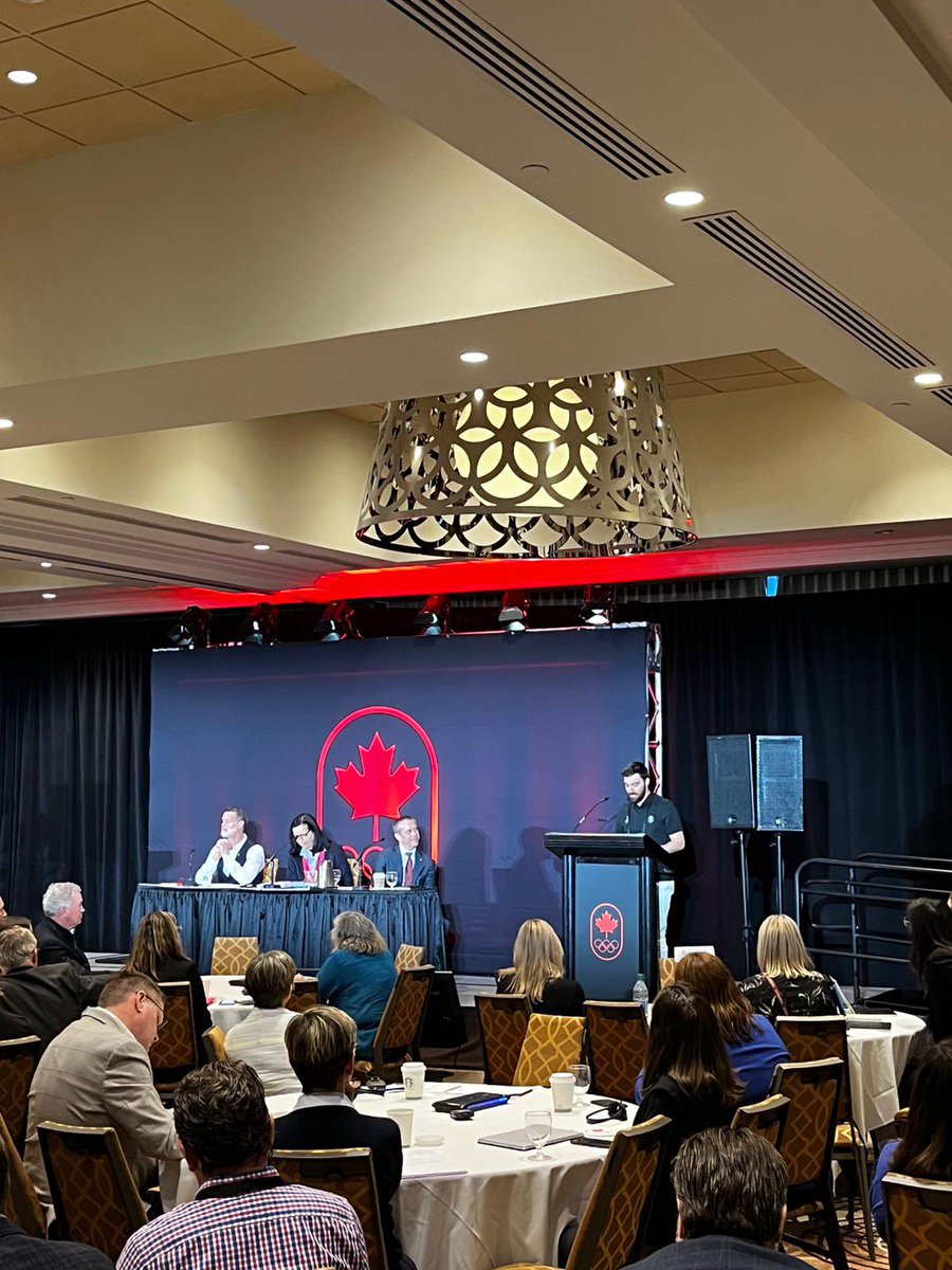 Great couple days connecting athlete representatives with key sport partners at the @TeamCanada Session. 

While the sport system navigates tumultuous waters, we are enthusiastic to see efforts to build an athlete and human-centered sport experience,TOGETHER! 🤝🇨🇦

#AthleteVoice