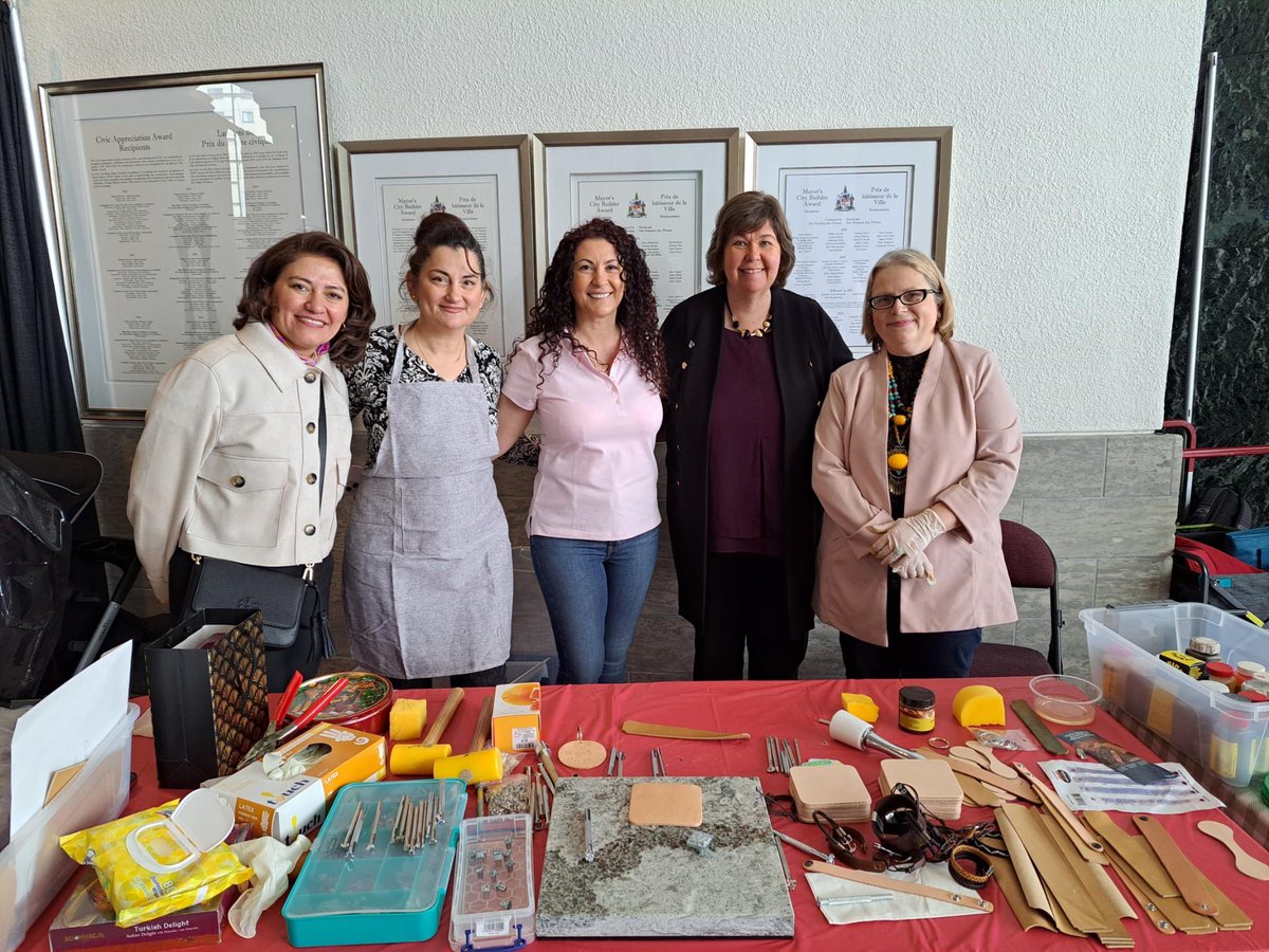 Today, I visited the Canadian and Turkish Women's Association of Ottawa's children's festival at Ottawa City Hall. Thank you to the amazing &amp; ambitious women who put this event on to raise funds for Turkish and Syrian children affected by the earthquake. #TurkeyEarthquake