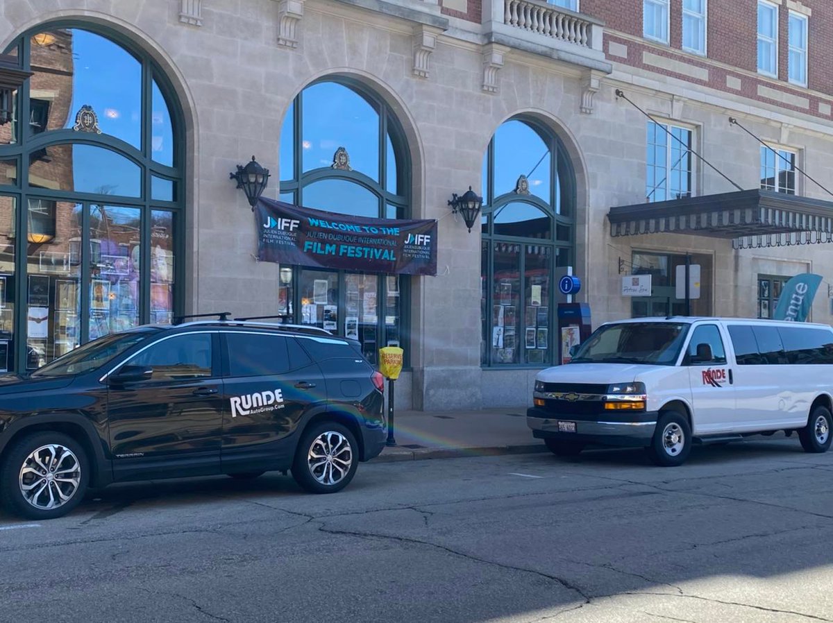JulienFilmFest's tweet photo. Executive Sponsor @RundeAutoGroup has been a sponsor of #JDIFF from the start. Each year they provide transportation for filmmakers to and from airports and shuttles around town! Learn more at https://t.co/akagMwROPr! https://t.co/EqyGIsPUa2
