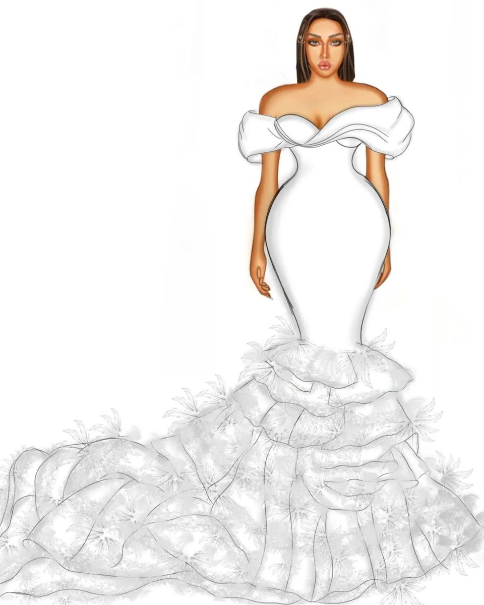 nwachaell's tweet photo. Fashion illustration ✨️ 
Great work 👏 
#nigeriafashionstyles
 #asoebibella #forbes  #weddingguest #nigerianwedding #igbowedding #igbotraditionalwedding #melanin #igbankwunigeria # #explore #exploremore  #nigerianwedding https://t.co/P0P2tef6UW