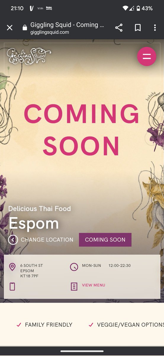 Kipz_'s tweet photo. @GigglingSquid I hear you are opening a new restaurant in Epsom in 2024 but on your sign up email and website page Epsom is spelt Espom?

#fail #spelling https://t.co/boCR4vvRAY