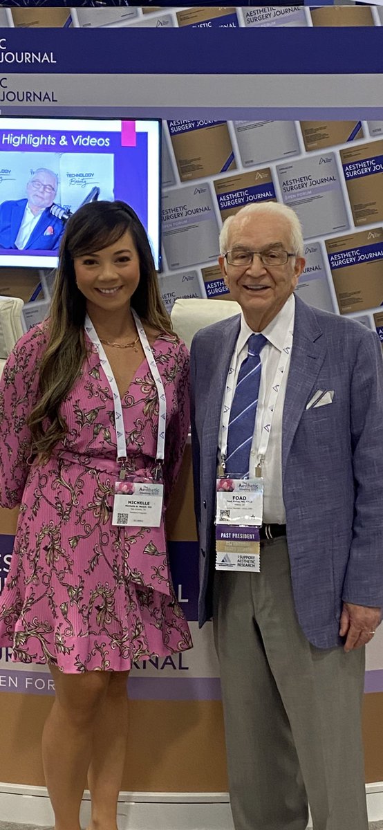 Absolutely loved my first Aesthetic Meeting 💕 So many great talks from such inspiring surgeons. Met incredible people, caught up with old friends and ate amazing food. Can’t wait to be back! 

#aesthetic23 #asaps2023 #plasticsurgery #aestheticsurgery #aestheticplasticsurgery