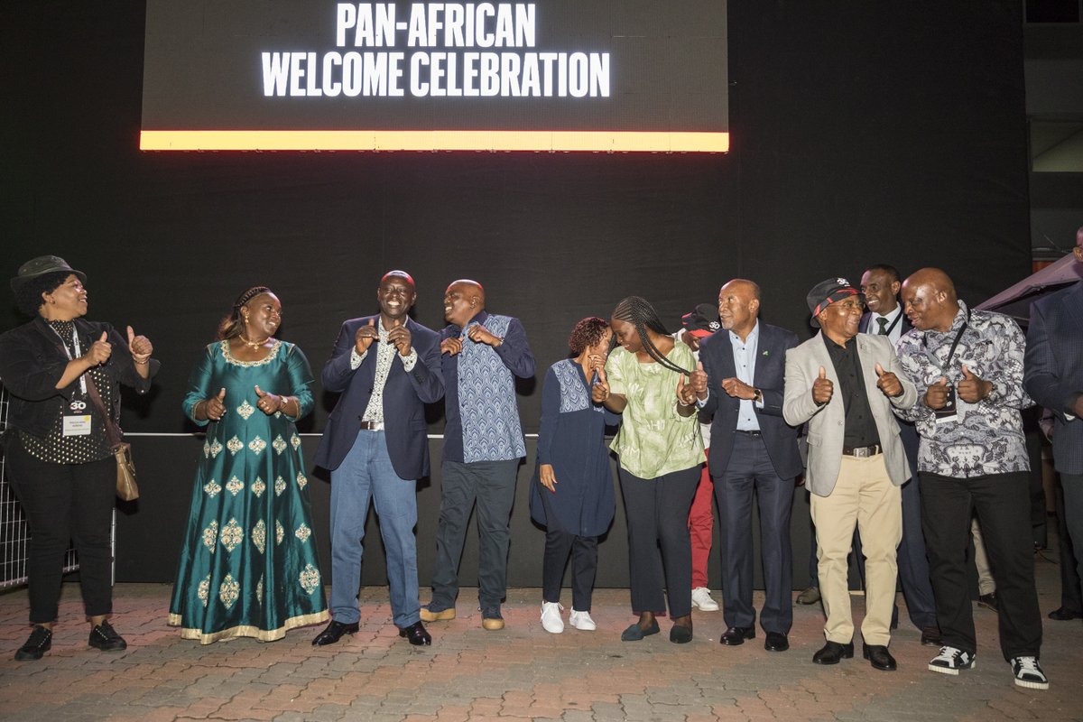 ForbesUnder30's tweet photo. The #ForbesUnder30 Africa Summit has officially kicked off!

We're enjoying the Pan-African Welcome Celebration in Gaborone's giant open air market with local, pan-African and internationally renowned performers! #Under30Africa #Under30Summit (📸 Ilan Godfrey for Forbes) https://t.co/QIosNC6sYa