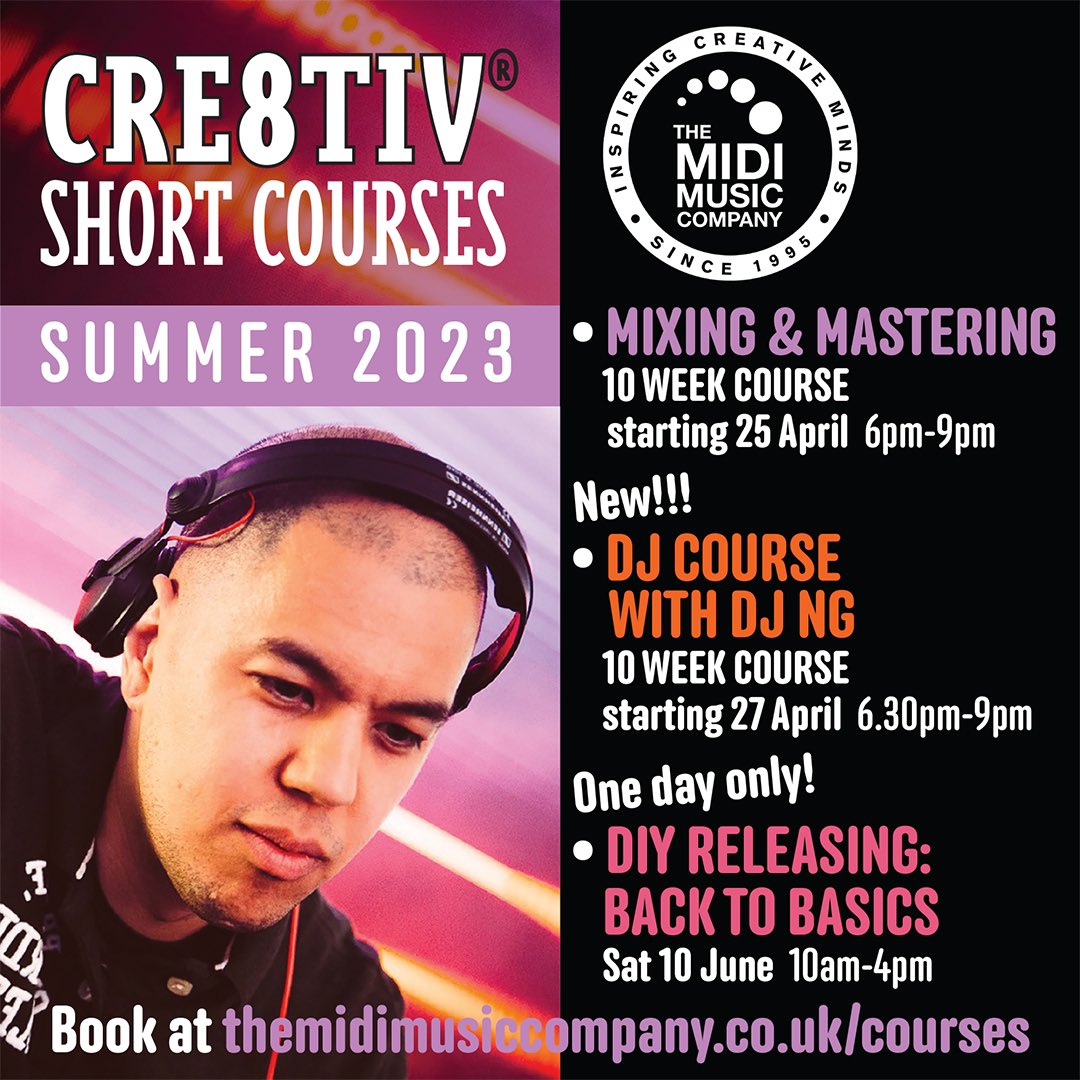 Teaching a new DJ workshop - starting this week @TheMidiMusicCo 
Booking link at DJNG.com 🎶