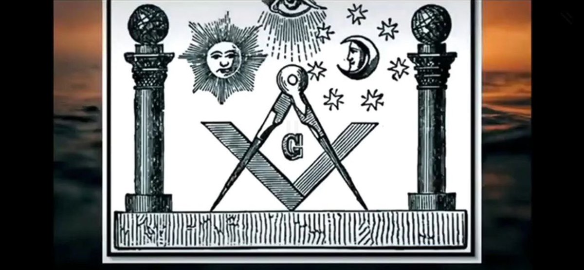 vegastarr's tweet photo. Freemasonry symbolism depicting flat Earth &amp; local Sun &amp; Moon—as related to The Bible-described Firmament Dome Earth Theory 🌑🌒🌓🌔🌕🌖🌗🌘🌑 https://t.co/0LwSVPEyLB