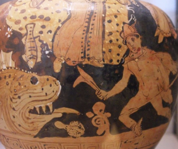 amayor's tweet photo. @MarkusBhler10 for whale skeletons interpreted as sea monsters in antiquity, see #FirstFossilHunters https://t.co/WNXAZcuyoq