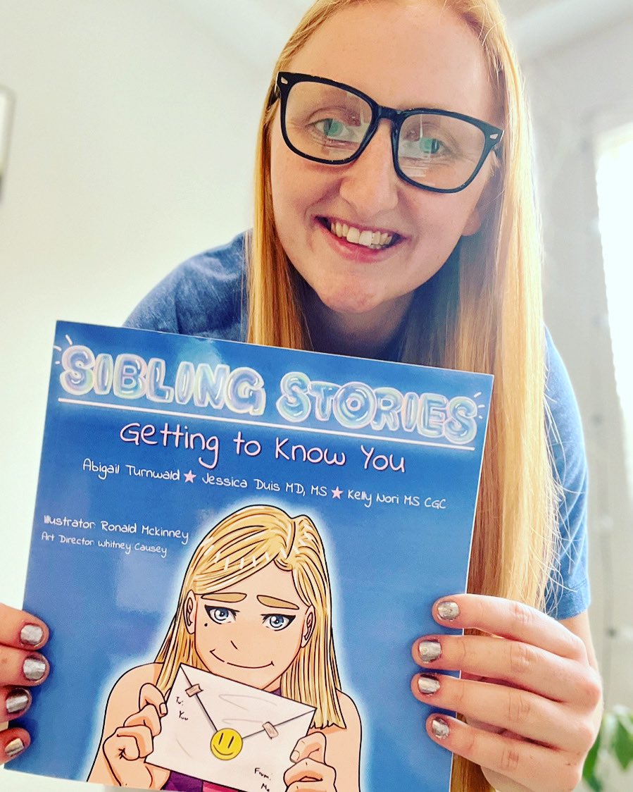 It’s disability book week! Two years ago, we started research on siblings of individuals with Angelman syndrome. Since, it’s turned into an incredible project! If you haven’t followed us, @RareSibStories, now is the perfect time 😊#genechat #raredisease #disabilitybookweek
