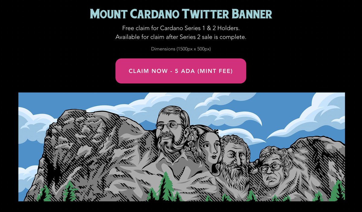 Cardano Series NFT Collection tweet media