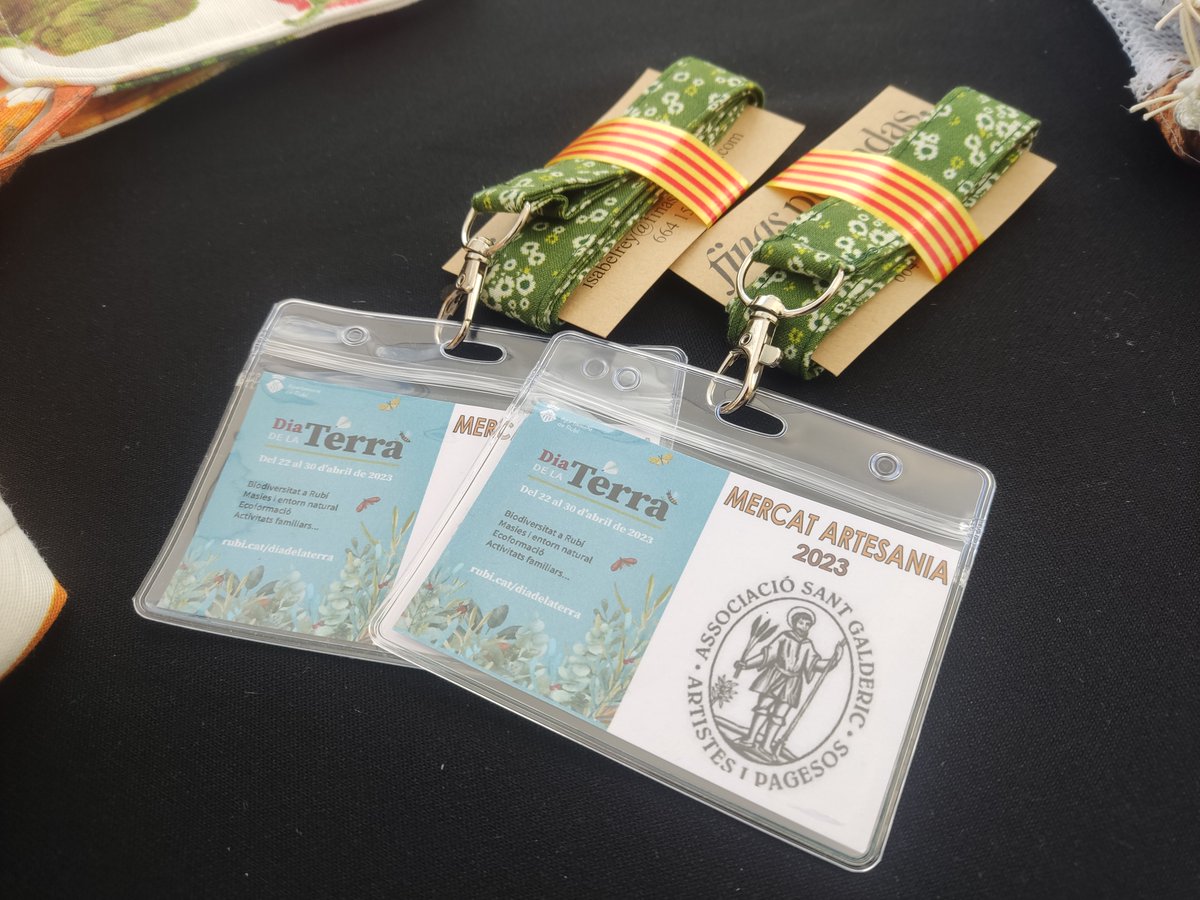 Els artesans, artesanes i artistes de Sant Galderic, agraïm de tot ❤️ a l'<a href="/Ajuntament/">Ajuntament</a> de Rubí @Mediambientrubi <a href="/Rubinet/">Roberto Graziosi</a>, que ens hagueu convidat a un dia tan especial com la Fira de la Terra2023.🌳🌱🌺. MOLTES GRÀCIES artesans, artesanes i artistes!!!!👏🔥👏😍👏👏