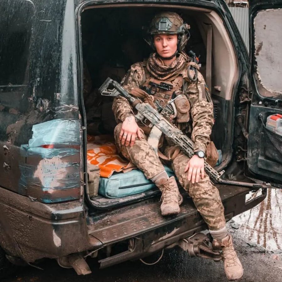 tomorrowstarted's tweet image. Had to do it…⁣

#russianwar #ukrainearmy #ukrainewar #badass #toughgirl
