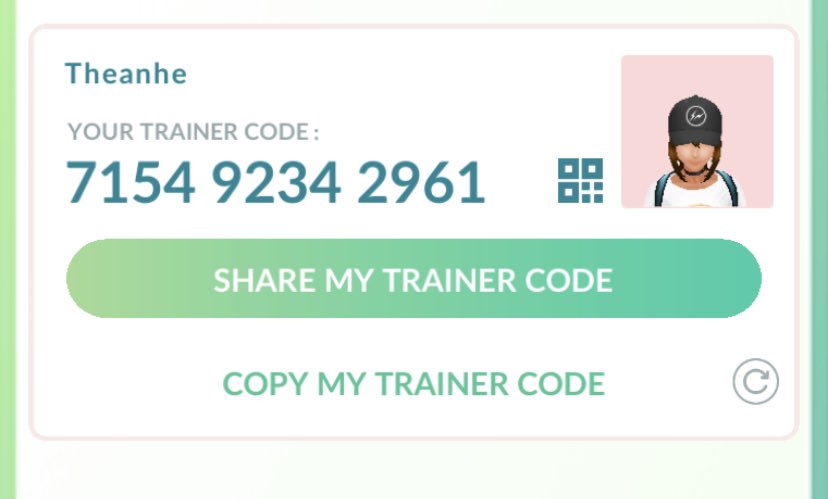 theanhe23's tweet image. #pokemon #pokemongo #PokemonGOCode #letsbefriends #PokemonGoFriendCodes