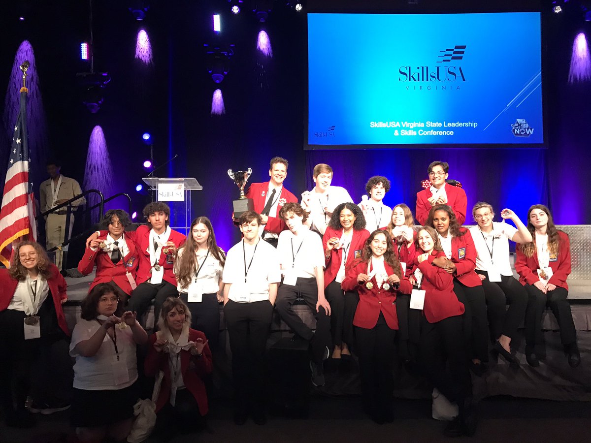 Arl Tech and ACC TV Prod Students Sweep TV &amp; Radio Contests at the 2023 SkillsUSA State Championships at Va. Beach. They advance to national finals in Atlanta in VideoNews, Cinema, OnSite Live &amp; Radio. Congrats Va. champs. <a href="/arlingtontechcc/">Arlington Tech</a> <a href="/APS_CTE/">Arlington CTE</a> <a href="/APSVirginia/">Arlington Public Schools</a> <a href="/Margaretchungcc/">Margaret Chung</a>
