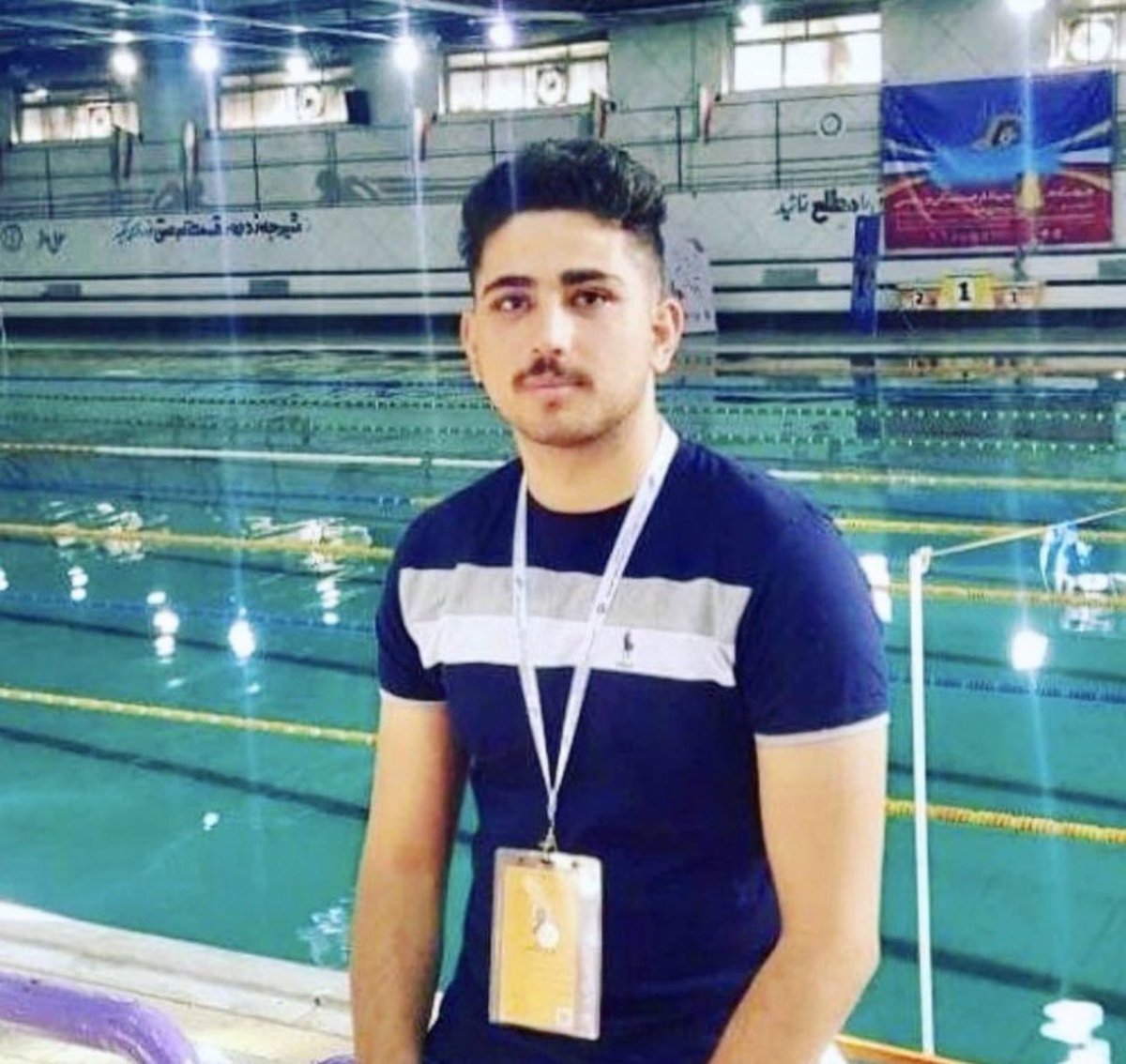 msrevolte's tweet photo. Le jeune nageur #Parham_Parvari a été condamné à la prison et sa vie est en danger .
Portez la voix de ce jeune ingénieur.
@UN
@AmnestyIran
@RFI_Fa
#IranRevoIution
#JinJiyanAzadi
#پرهام_پروری https://t.co/PxsLFcTSt9