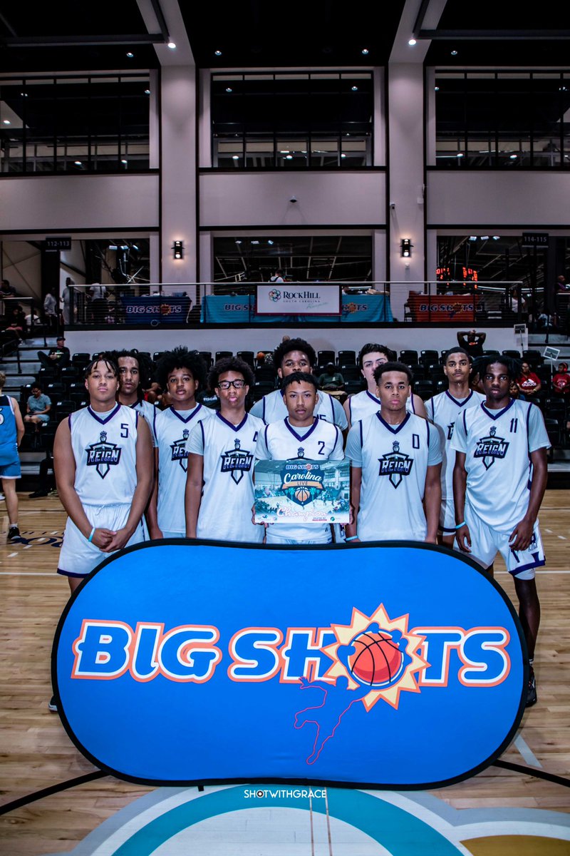 BigShotsGlobal's tweet photo. #BIGSHOTS #CarolinaLive 

🏆1️⃣5️⃣U PLATINUM CHAMPIONSHIP🏆

RIVER CITY REIGN KING BIG SHOTS 67

#GameChanger MVP: 2026 6’4 Darius Gray 21, 5️⃣⭐️ Football recruit averaged 16 ppg 
Davion Brown 16, 16.5 ppg 
Elijah Brandon 13, 12.3 ppg 

TEAM540 BIG SHOTS 61
Brody Dawyot 16 
Leron Lipford 15